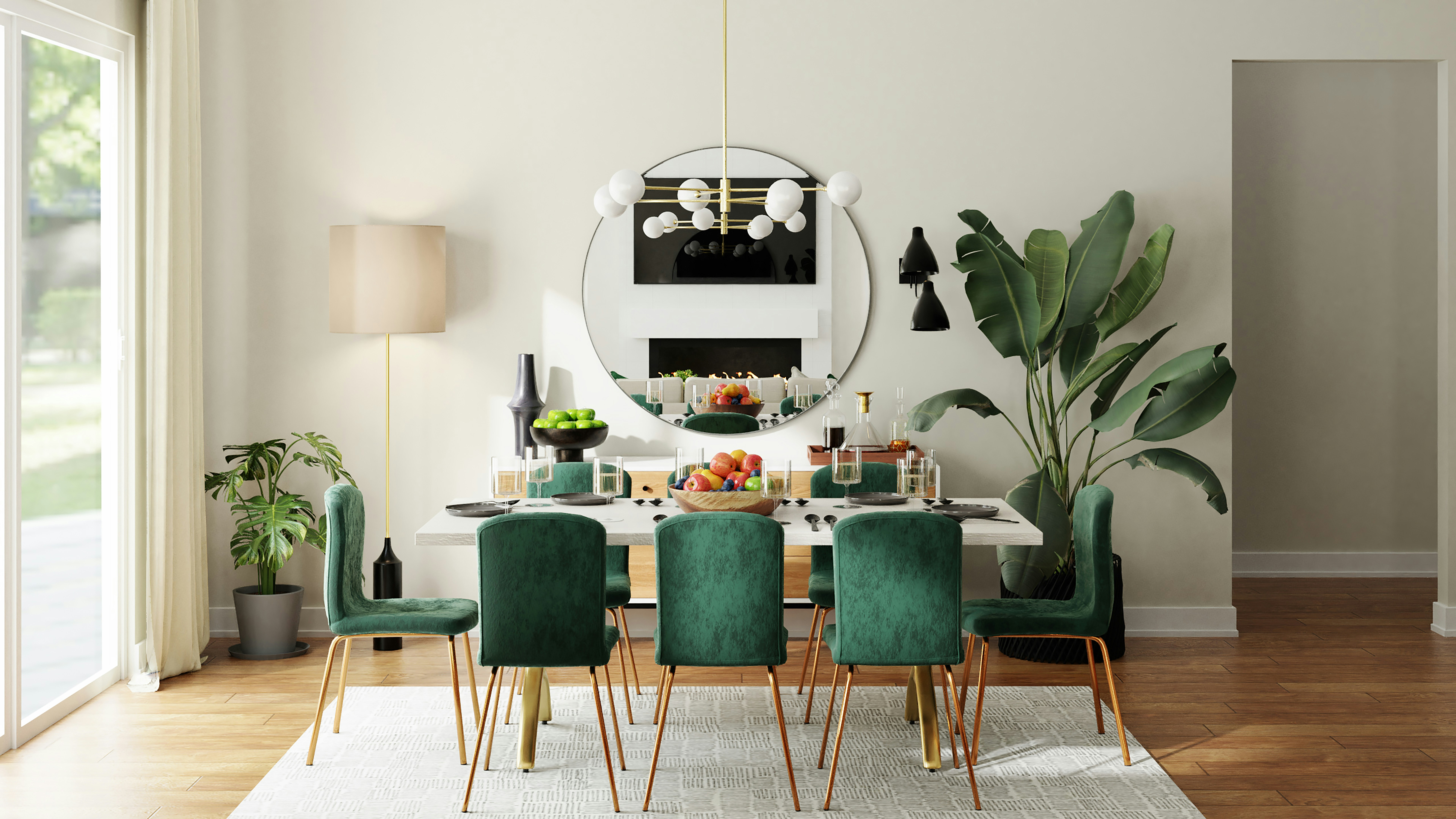 Modern Glam Living